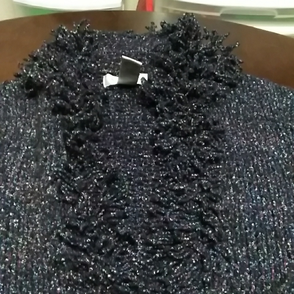 Final Sale  WEST Black w/confetti thread
